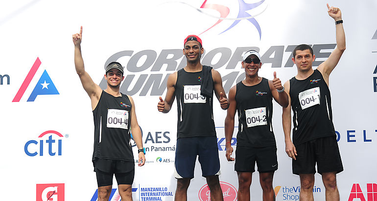 MMG Bank gano sptima edicin del Corporate Run de AmCham