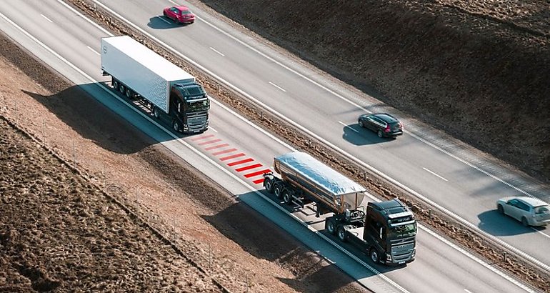 Volvo Trucks ayuda a los conductores a mantener la distancia