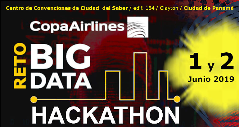 Copa Airlines invita a la desafiante experiencia del Hackathon reto Big Data 2019