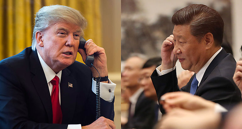 Trump y Xi