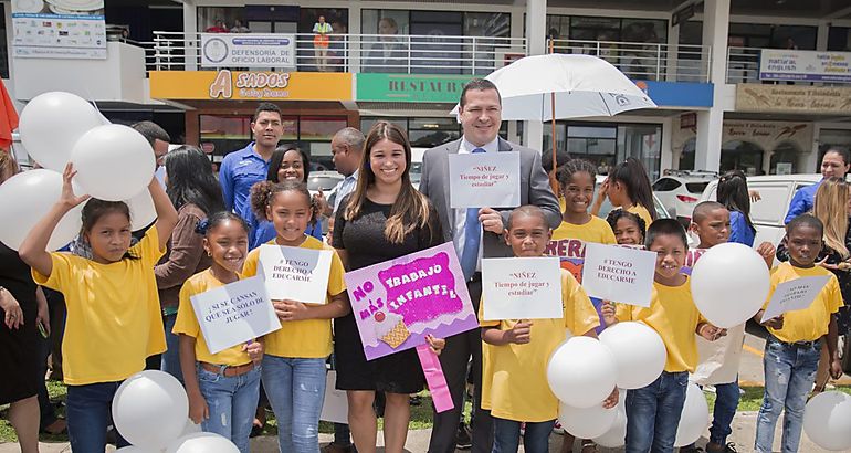 Mitradel Casa Esperanza y el Tribunal Superior de Niez y Adolescencia realizarn Cadena Humana contra Trabajo Infantil