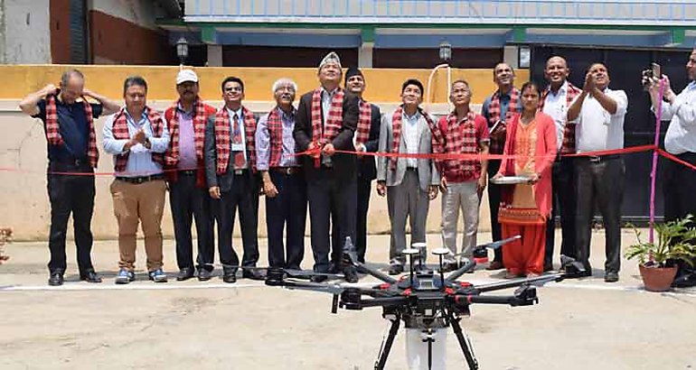 drones en Nepal 