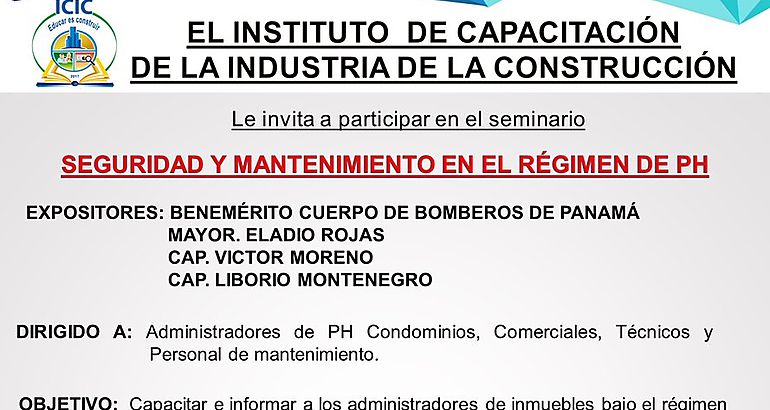 CAPAC ofrece seminario gratuito sobre mantenimiento en edificios