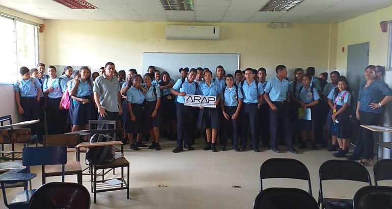 ARAP Veraguas capacita a estudiantes de centros educativos en Montijo