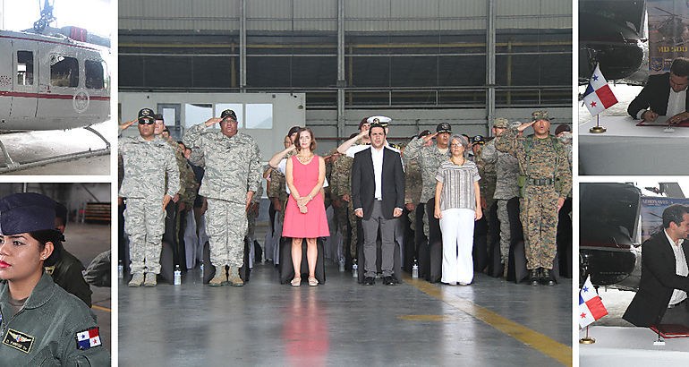 MINSEG recibe donacin de seis helicpteros del Gobierno de los Estados Unidos 