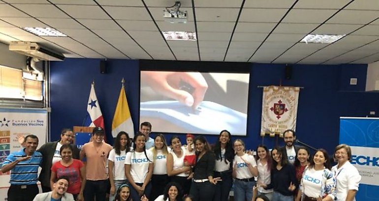 TECHO Panam lanza su campaa anual en la USMA