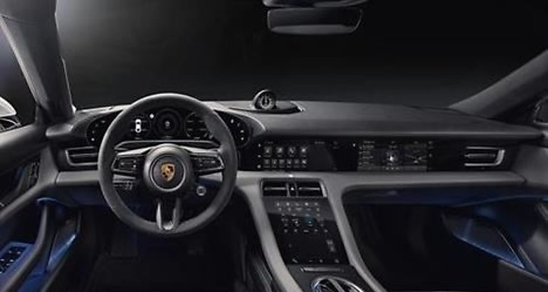 Interior del nuevo Porsche Taycan