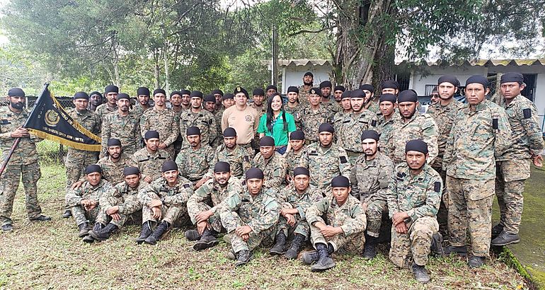 Fuerzas especiales reciben capacitacin en reas protegidas