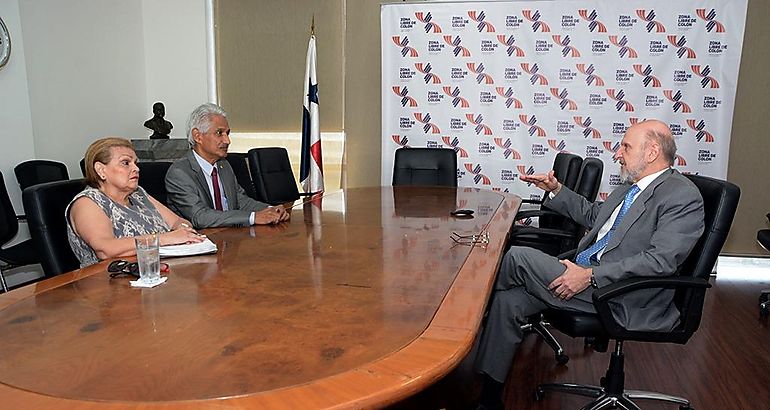 ZLC se rene con presidente de gremios empresariales colonenses