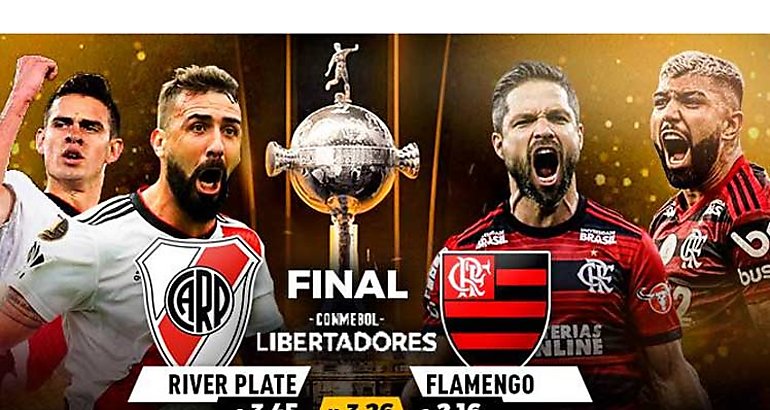 Flamengo y River listos para final de Copa Libertadores