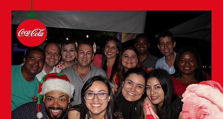 Coca Cola celebra la navidad con sus amigos