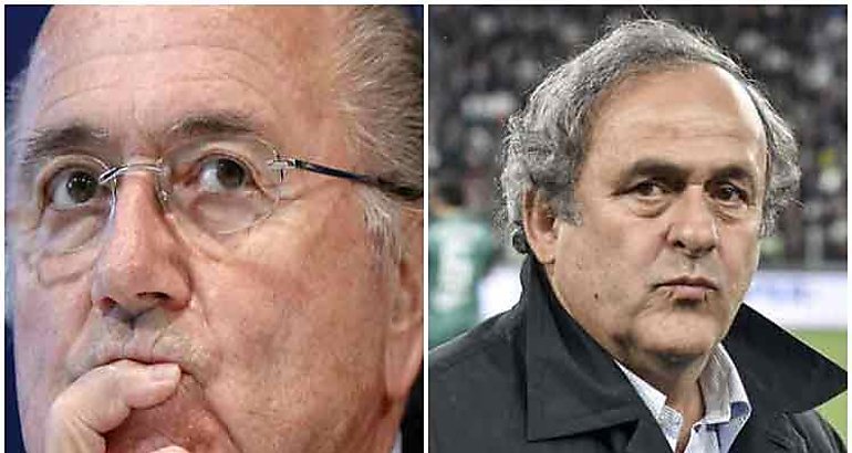 Blatter y Platini