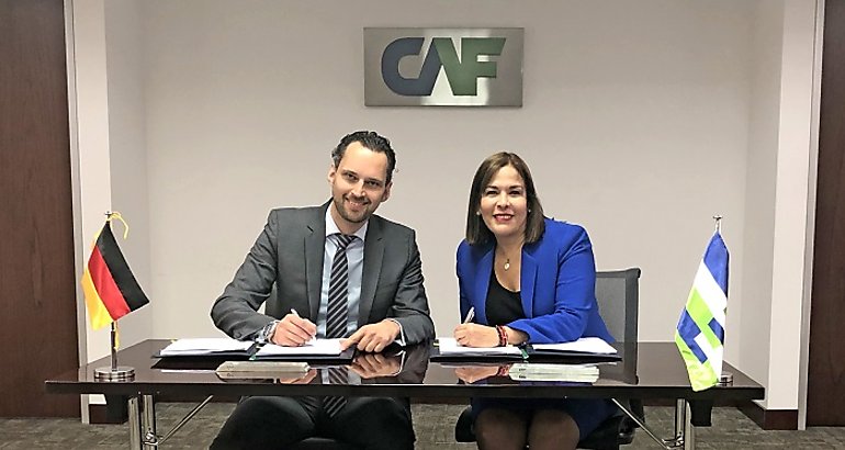 KFW y CAF suscriben una nueva lnea de crdito por USD 156 millones para proyectos en transporte urbano y logstica en Amrica Latina 