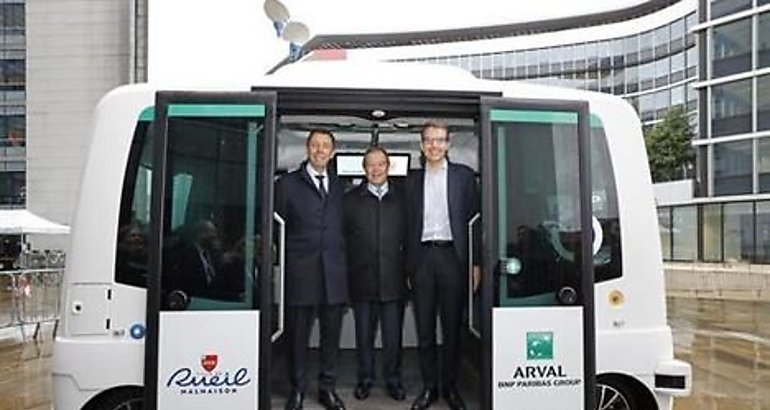 Arval presenta una lanzadera elctrica y autnoma