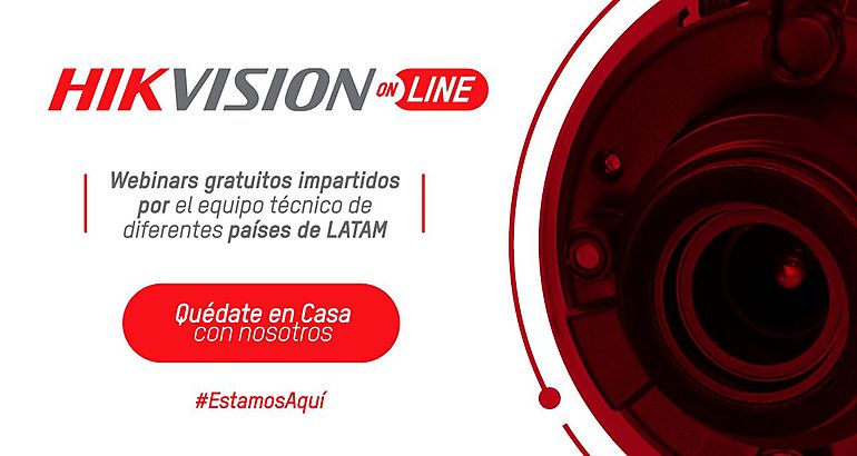 Hikvision arranca una serie de webinars para impulsar sus nuevas tecnologas a nivel Latinoamrica