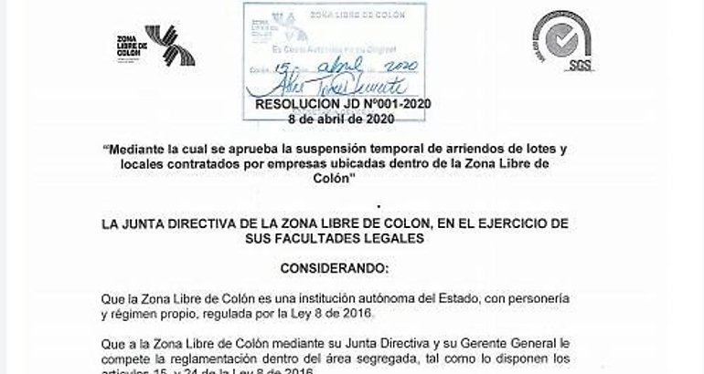 ZLC ayuda a las empresas con los alquileres 