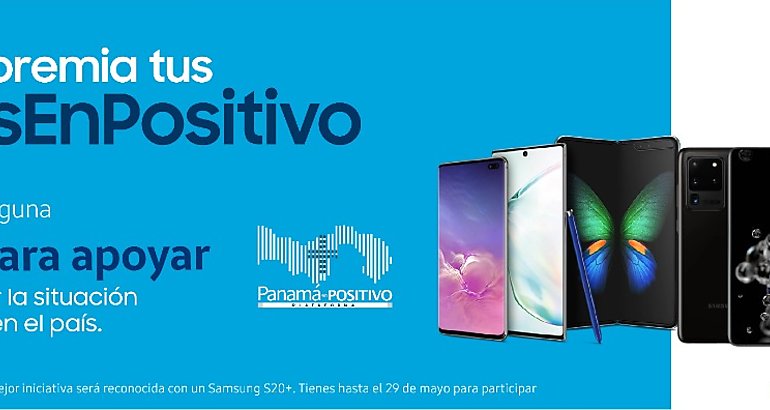 Mantente positivo que Samsung premia tus ideas