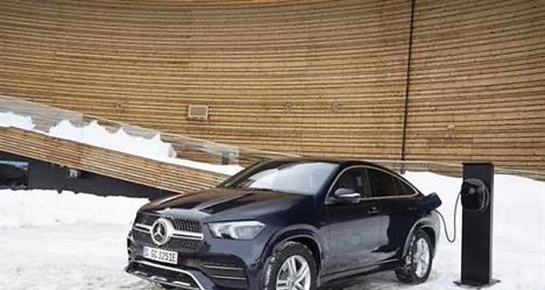 La gama Mercedes GLE Coup con tecnologa hbrida enchufable EQ