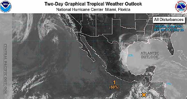 Bajas presiones provoca intensas lluvias sobre Panam