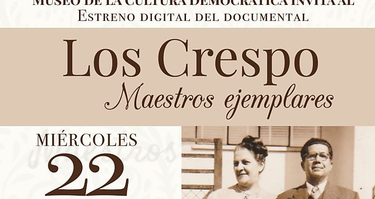 TE estrenar documental Los Crespos maestros ejemplares