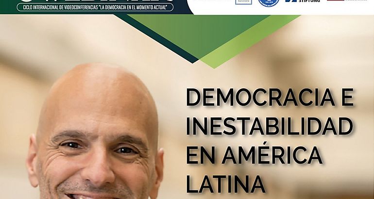 INED organiza conferencia virtual sobre Democracia e Inestabilidad en Amrica Latina