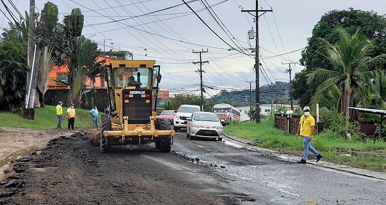 Puntos crticos en Sabanitas  Piln provincia de Coln son atendidos