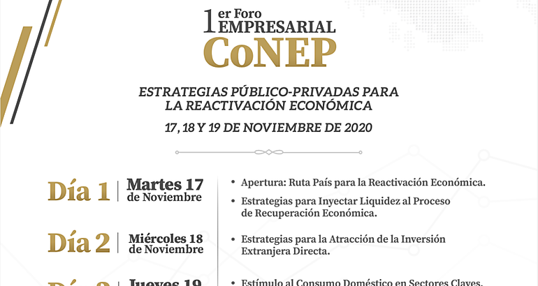 Estrategias Pblico  Privadas para la Reactivacin Econmica del 17 al 19 de noviembre