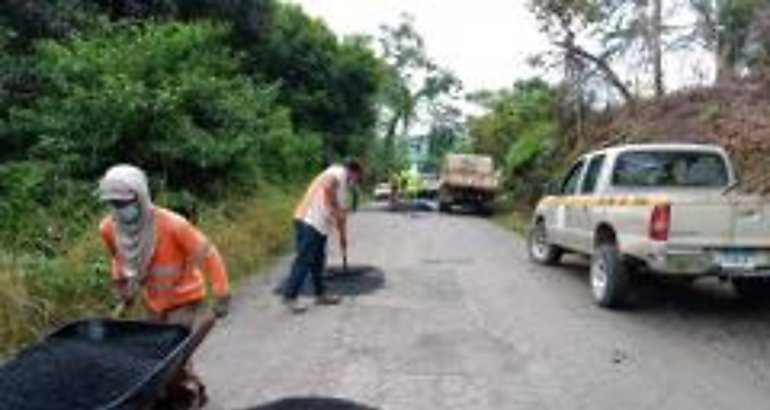 Intensifican labores de bacheo en la provincia de Chiriqu 