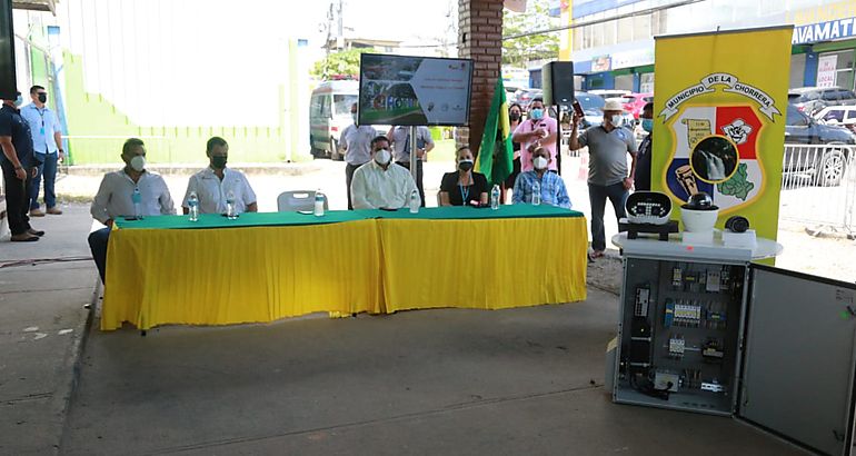 Alcalda de La Chorrera Ministerio de Seguridad Pblica unen esfuerzos para crear centro de videovigilancia