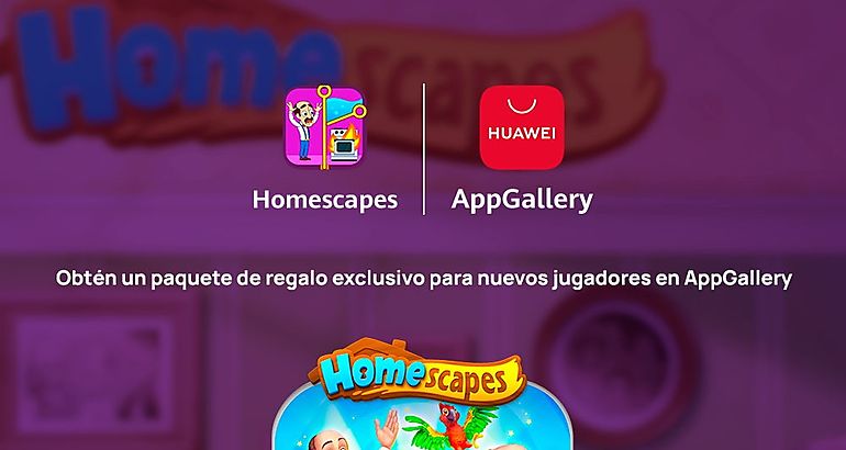 Homescapes llega a AppGallery