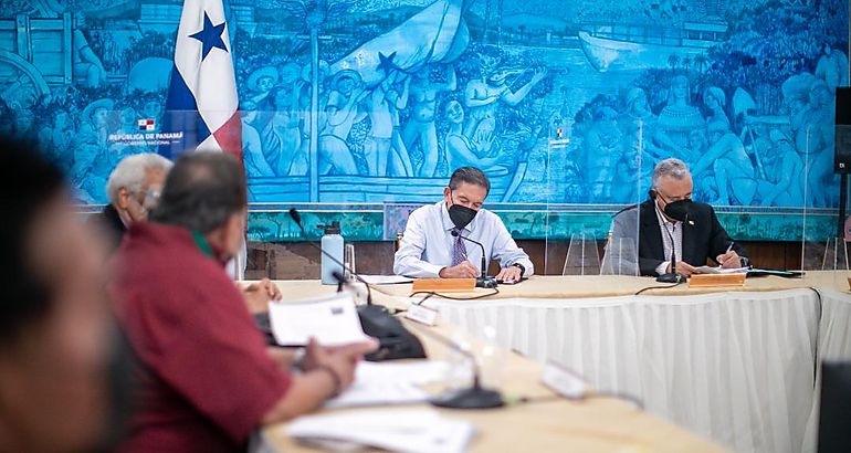 Cortizo se reuni con jubilados de Bocas del Toro