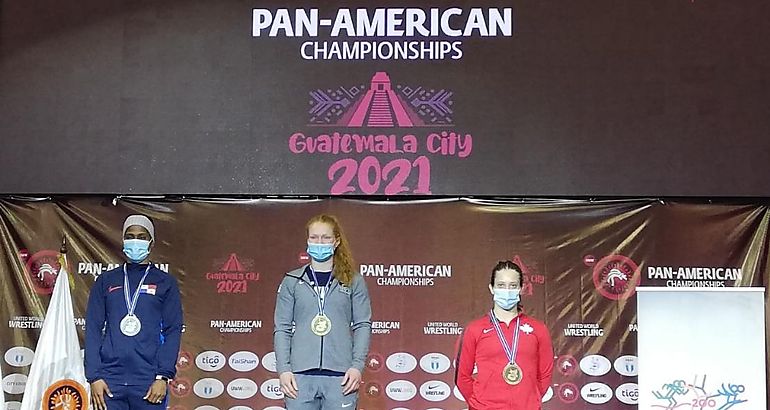 Panam con medalla de plata en el Campeonato Panamericano de Lucha