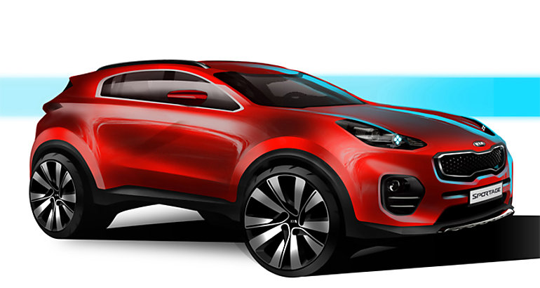 bocetos del Sportage