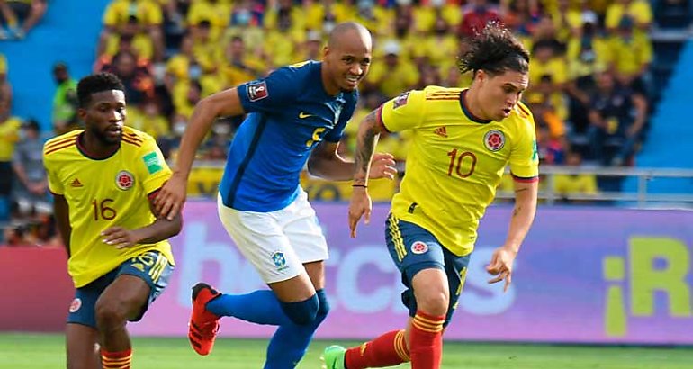 Colombia y Brasil empatan 00 en eliminatorias rumbo a Qatar 2022