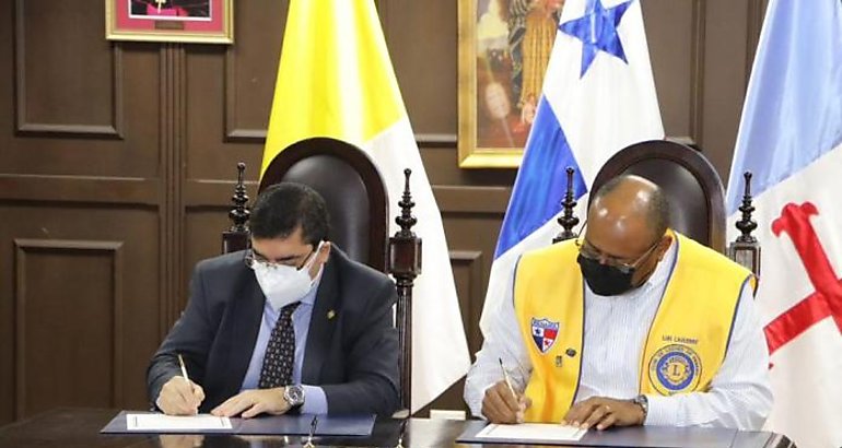 Club de Leones y la USMA firman Pacto tico