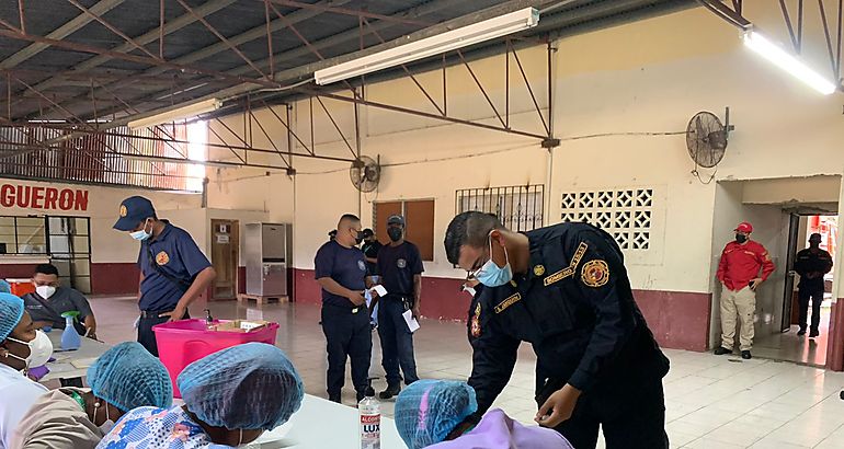 cuartel de bomberos en Changuinola