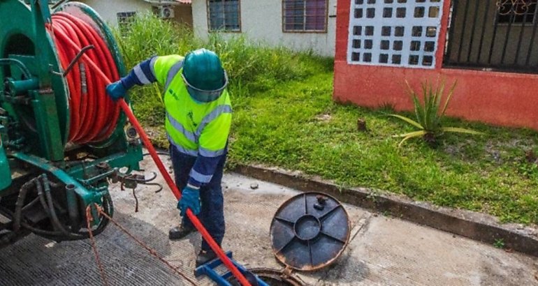 desbordes de aguas residuales 