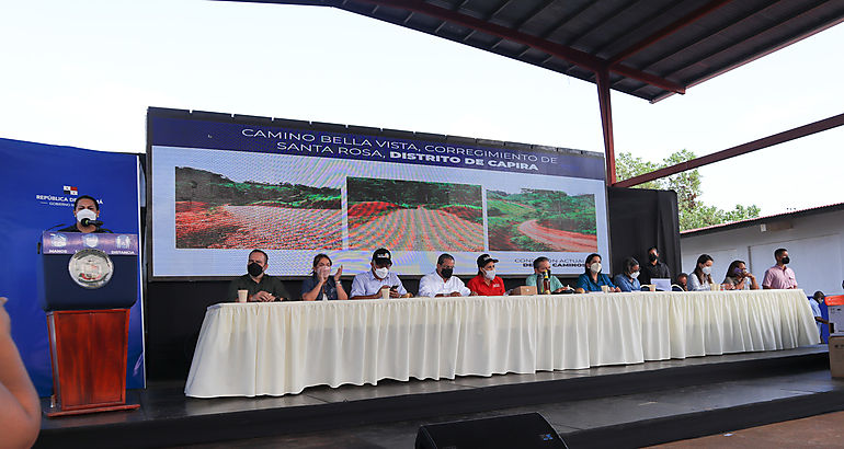 10 millones de balboas invertidos en carreteras de Capira 