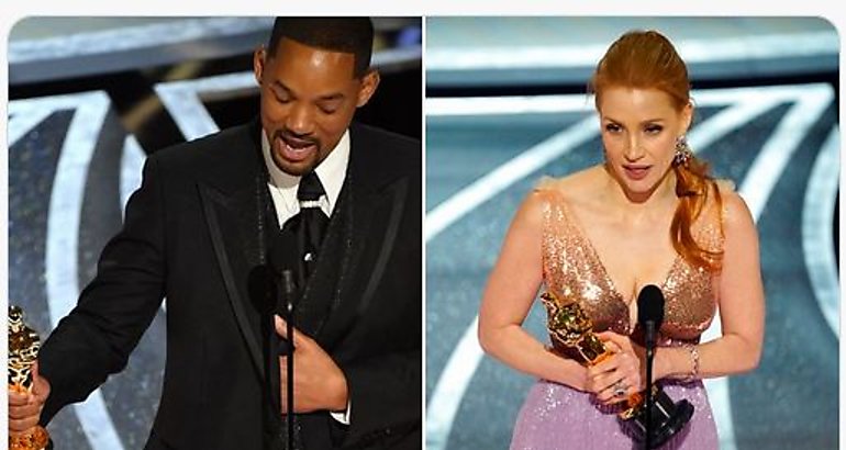 Jessica Chastain y Will Smith