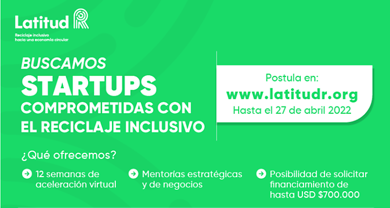 Nestl lanza convocatoria del concurso de economa circular y reciclaje inclusivo de Latitud R