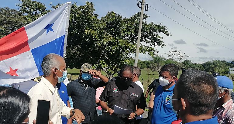 MOP logra acuerdo con moradores de Caldera en la provincia de Chiriqu