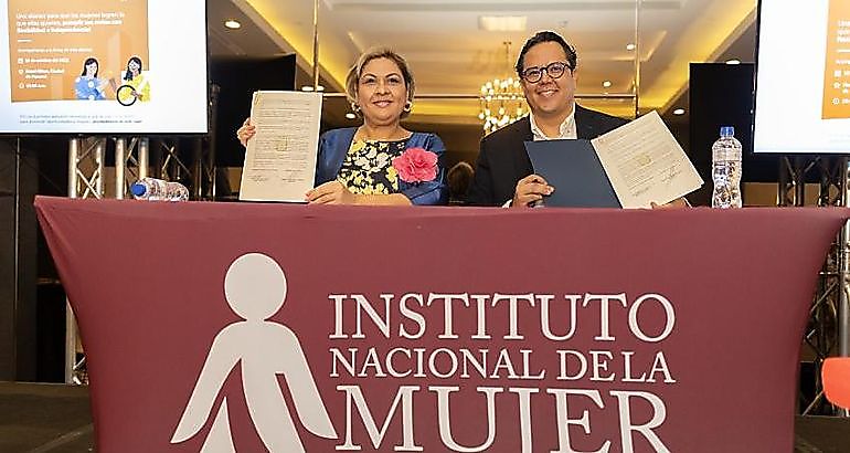 El Instituto Nacional de la Mujer y DiDi en Panam firmaron una alianza