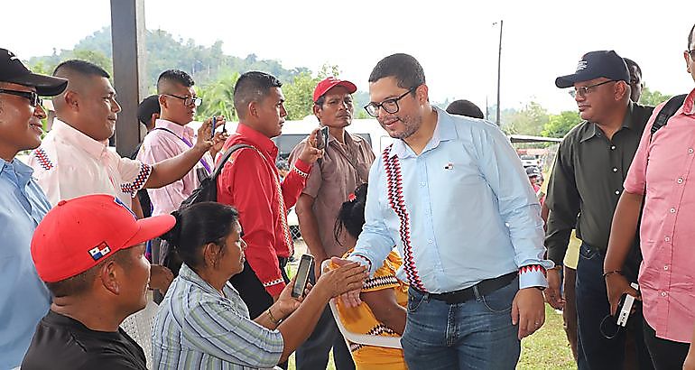 Ministro Tejada particip en el congreso extraordinario de la comarca NgbeBugl