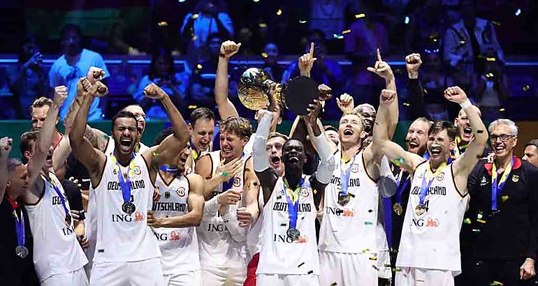 Alemania hace historia en Mundial de baloncesto