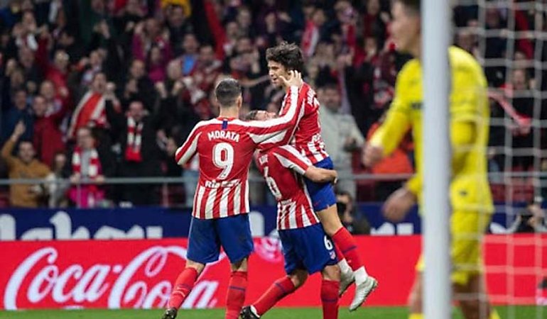 Atltico de Madrid lder del ftbol espaol