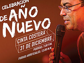 Gilberto Santa Rosa, Aldo Ranks y el grupo Samy y Sandra Sandoval