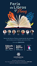 Te invitamos a la Primera Feria de libros y flores