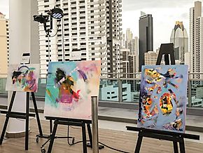 Expo Art Espátula, pincel, cincel y fuego Expo Art Espátula, pincel, cincel y fuego