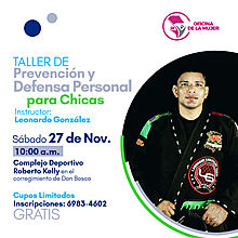 Taller de prevención y defensa personal para chicas Taller de prevención y defensa personal para chicas